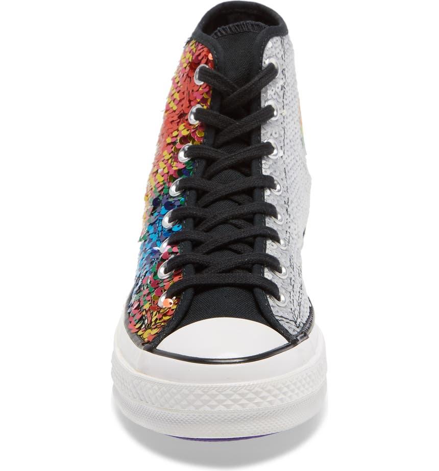 Chuck Taylor® All Star® 70 High Top Pride Sneaker商品第5张图片规格展示