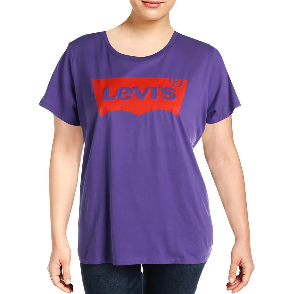 商品Levi's|Levi's Womens Logo Short Sleeves T-Shirt,价格¥39,第1张图片