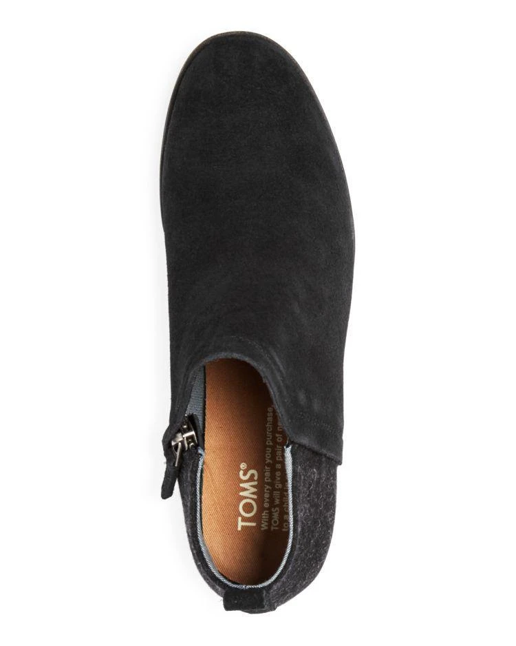 商品TOMS|Women's Deia Block Heel Booties,价格¥367,第3张图片详细描述