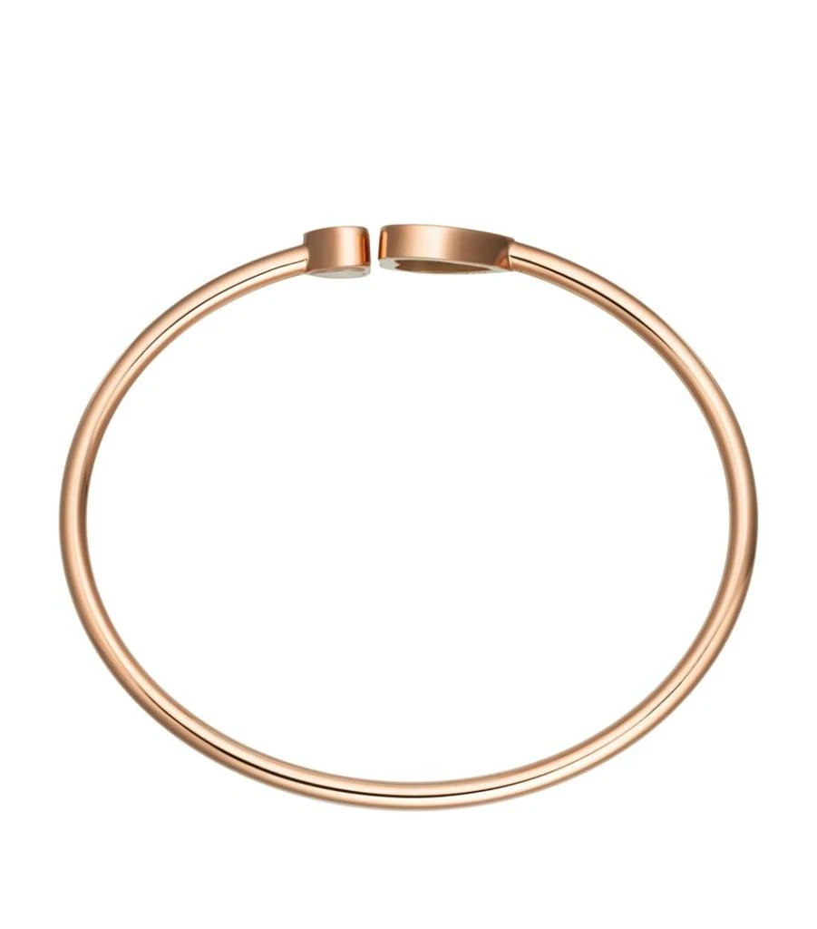 商品Chopard|Rose Gold and Diamond Happy Hearts Bangle,价格¥33522,第2张图片详细描述