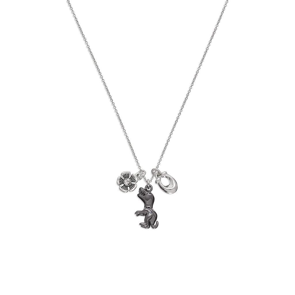 商品Coach|Rexy Charm Pendant Necklace,价格¥1610,第1张图片