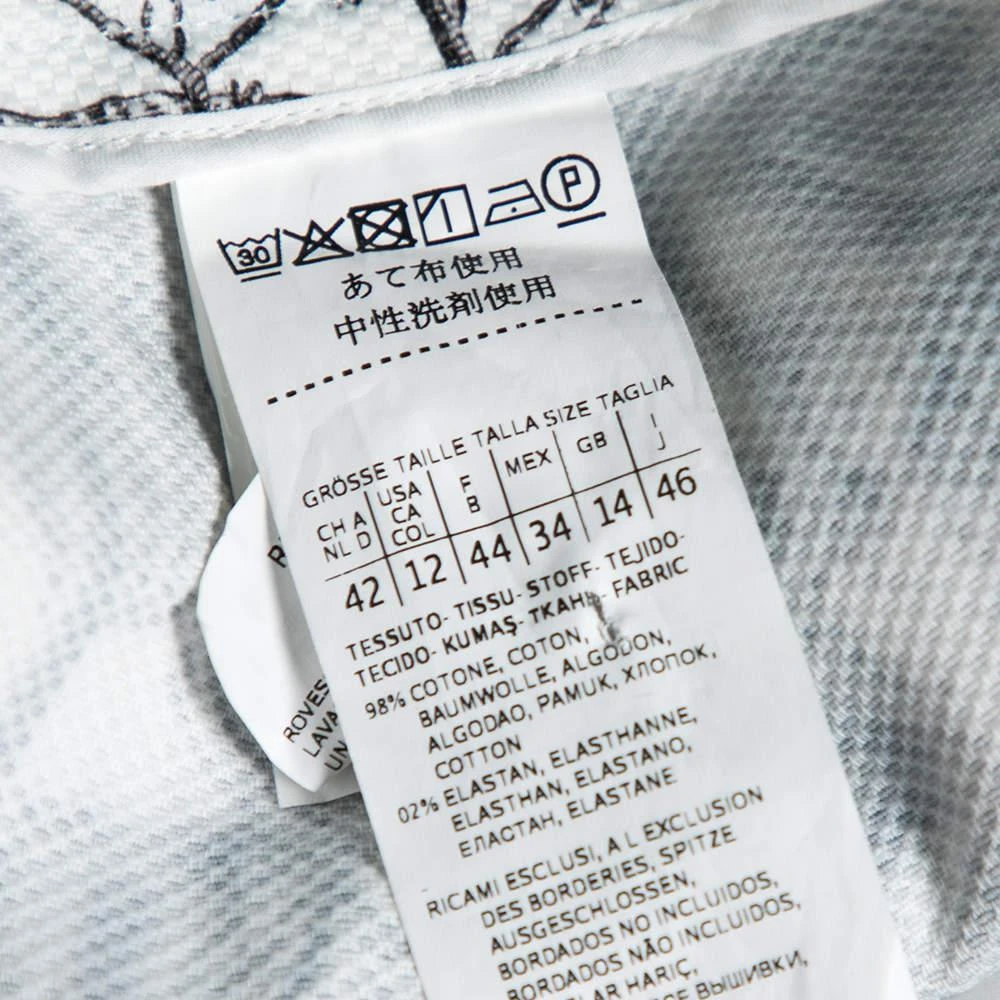 Weekend Max Mara White Printed Cotton Embroidered Detailed Pants L 商品