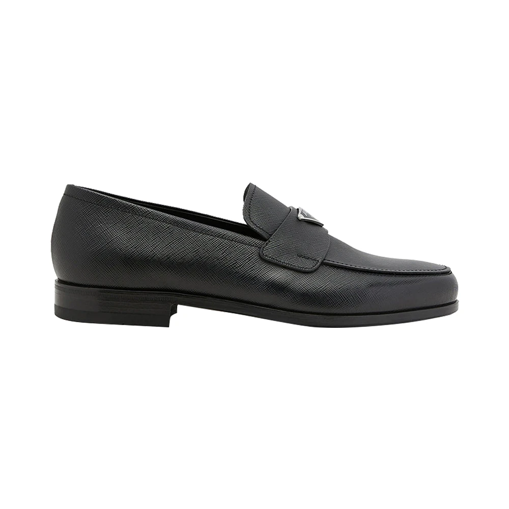 商品Prada|PRADA 男士黑色乐福鞋 2DB180-053-F0002,价格¥3585,第1张图片