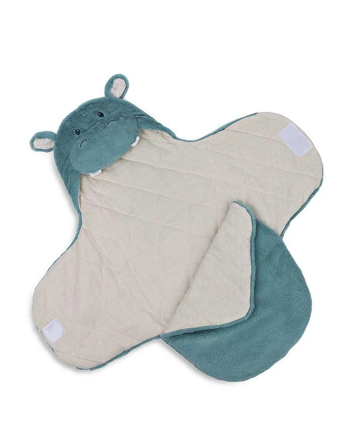 商品GUND|Baby GUND Oh So Snuggly Hippo Plush Hooded Baby Blanket Wrap for Newborns, 26",价格¥300,第4张图片详细描述