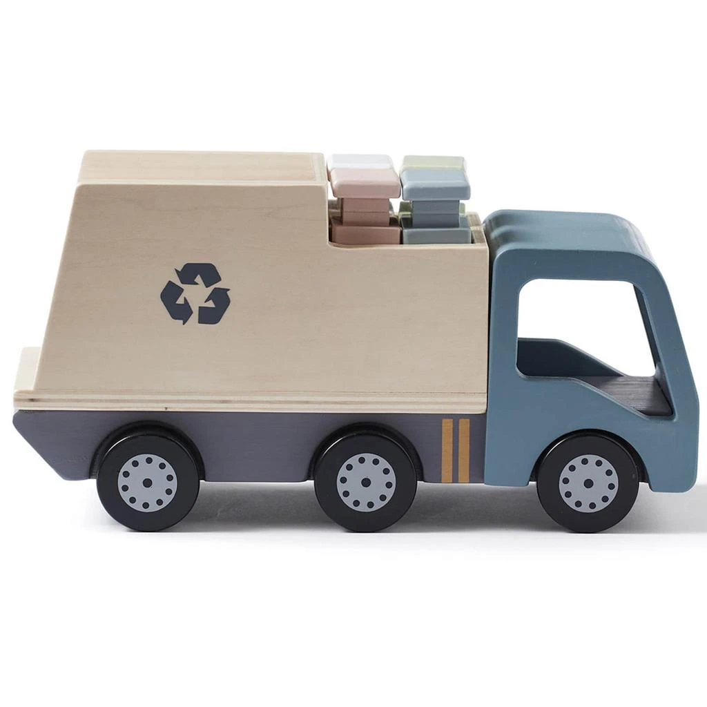 商品Kids Concept|Kids Concept Garbage Truck - Grey,价格¥427,第5张图片详细描述