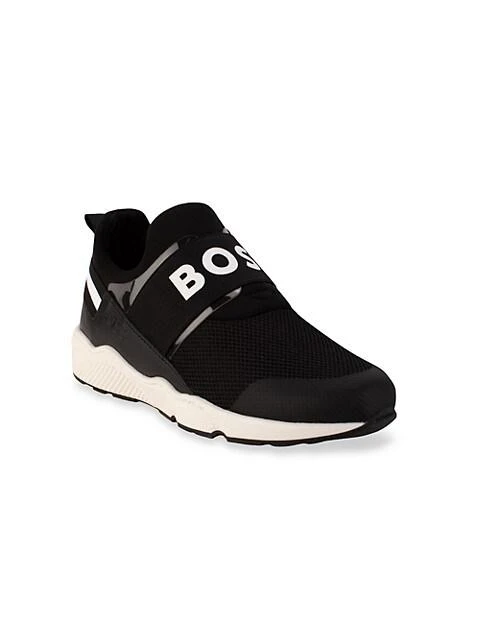 商品Hugo Boss|Kid's Technical Mesh Sneakers,价格¥451,第1张图片