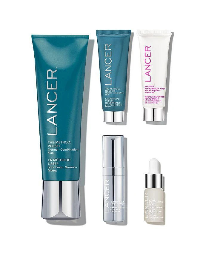 商品Lancer|Anti-Aging Essentials 5-Piece Gift Set ($141 value),价格¥708,第2张图片详细描述