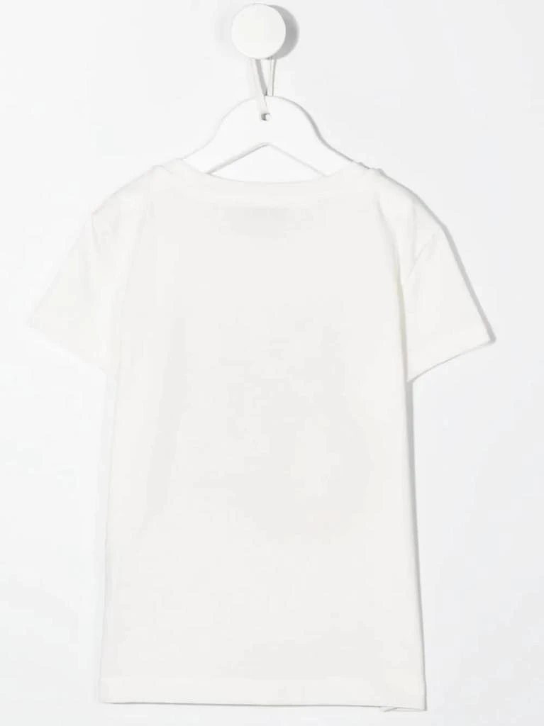 商品EMILIO PUCCI|Emilio Pucci Kids White T-shirt With pucci Graffiti Print,价格¥1044,第2张图片详细描述