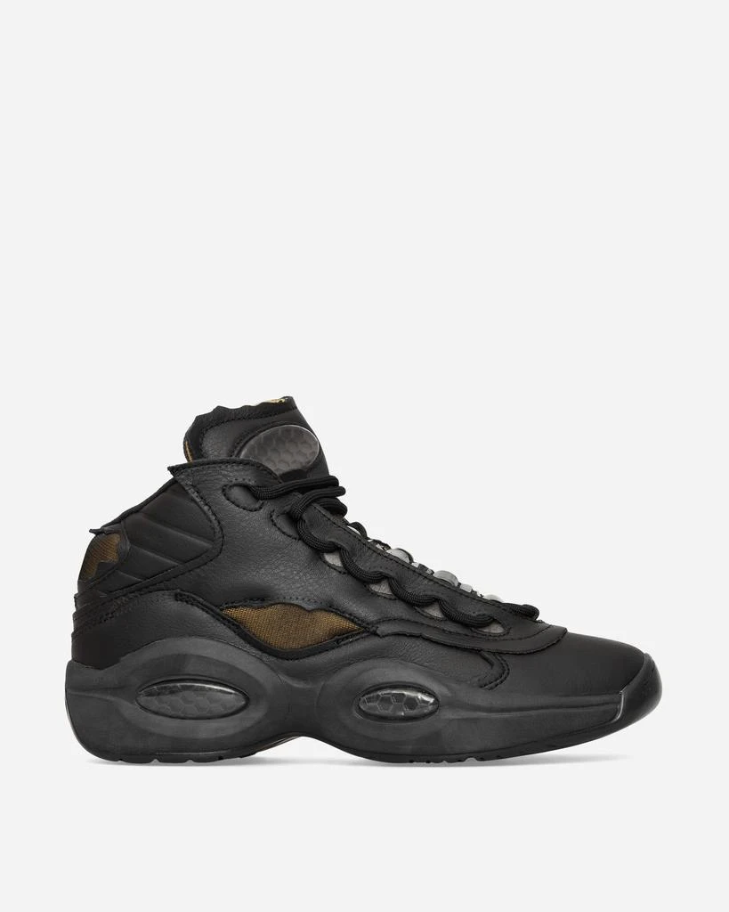 商品Reebok|Maison Margiela Question Mid Memory Of Basketball Sneakers Black,价格¥1509,第1张图片