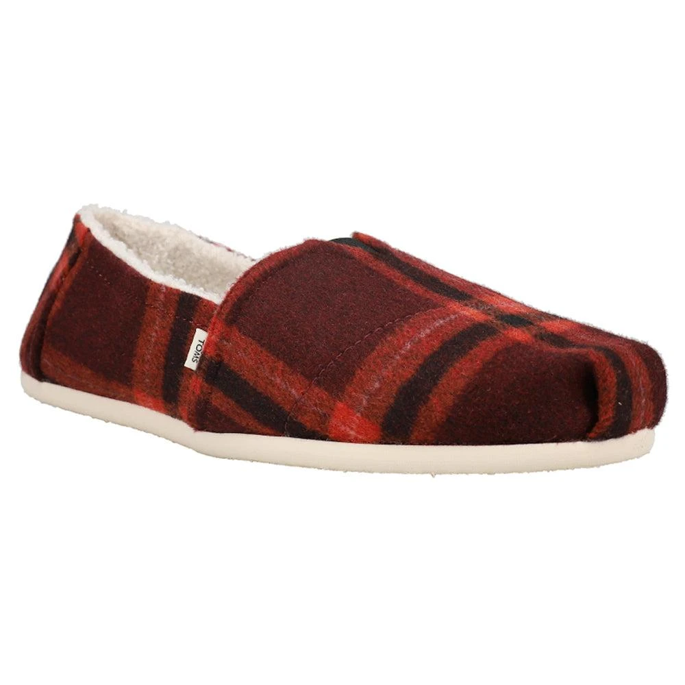 商品TOMS|Alapargata Cozy Belmont Plaid Slip On Flats,价格¥152,第2张图片详细描述