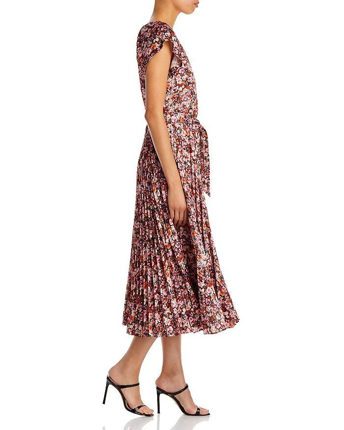 商品Derek Lam|Demetria Floral Flutter Sleeve Midi Dress,价格¥1782,第4张图片详细描述