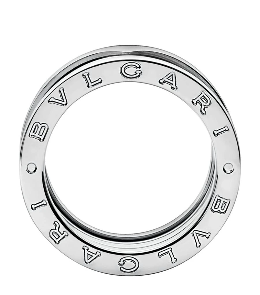 商品BVLGARI|White Gold B.zero1 Four Band Ring,价格¥34188,第2张图片详细描述