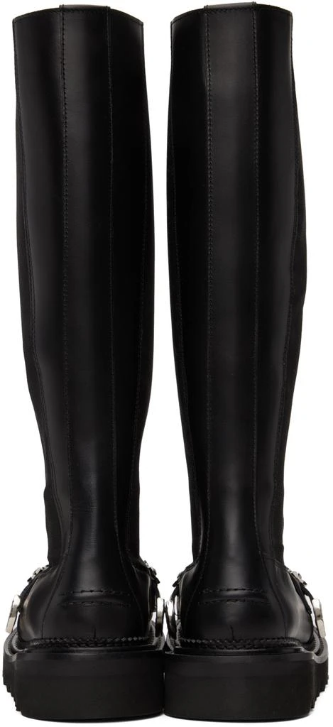 商品Toga Pulla|Black Leather Tall Boots,价格¥2152,第2张图片详细描述