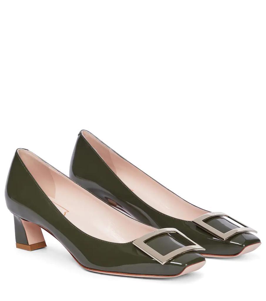 商品Roger Vivier|Belle Vivier Trompette patent leather pumps,价格¥4575,第1张图片