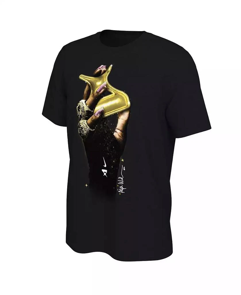 商品NIKE|Men's and Women's A'ja Wilson Black Las Vegas Aces WNBA Summit Player T-Shirt,价格¥333,第3张图片详细描述