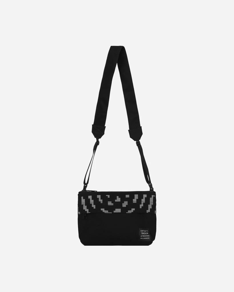 商品Carhartt WIP|TRESOR Way Of The Light Strap Bag Black / Grey,价格¥378,第3张图片详细描述