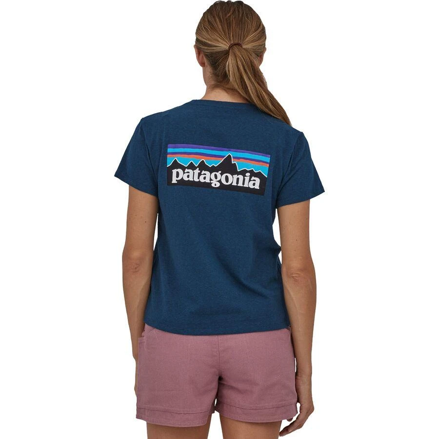 商品Patagonia|P-6 Logo Crew T-Shirt - Women's,价格¥221,第1张图片