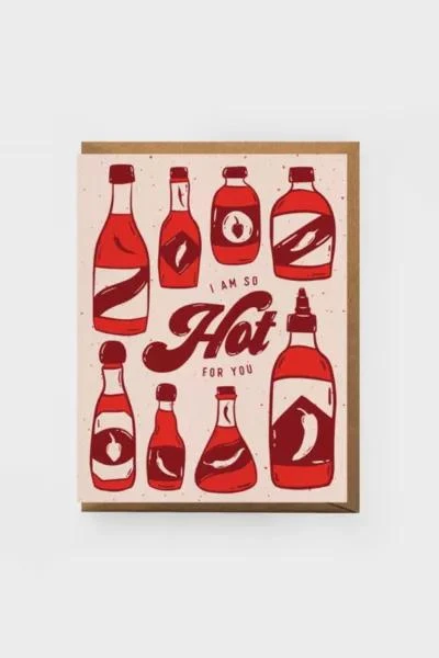 商品Boss Dotty|Boss Dotty Hot Sauce Love Greeting Card,价格¥43,第1张图片