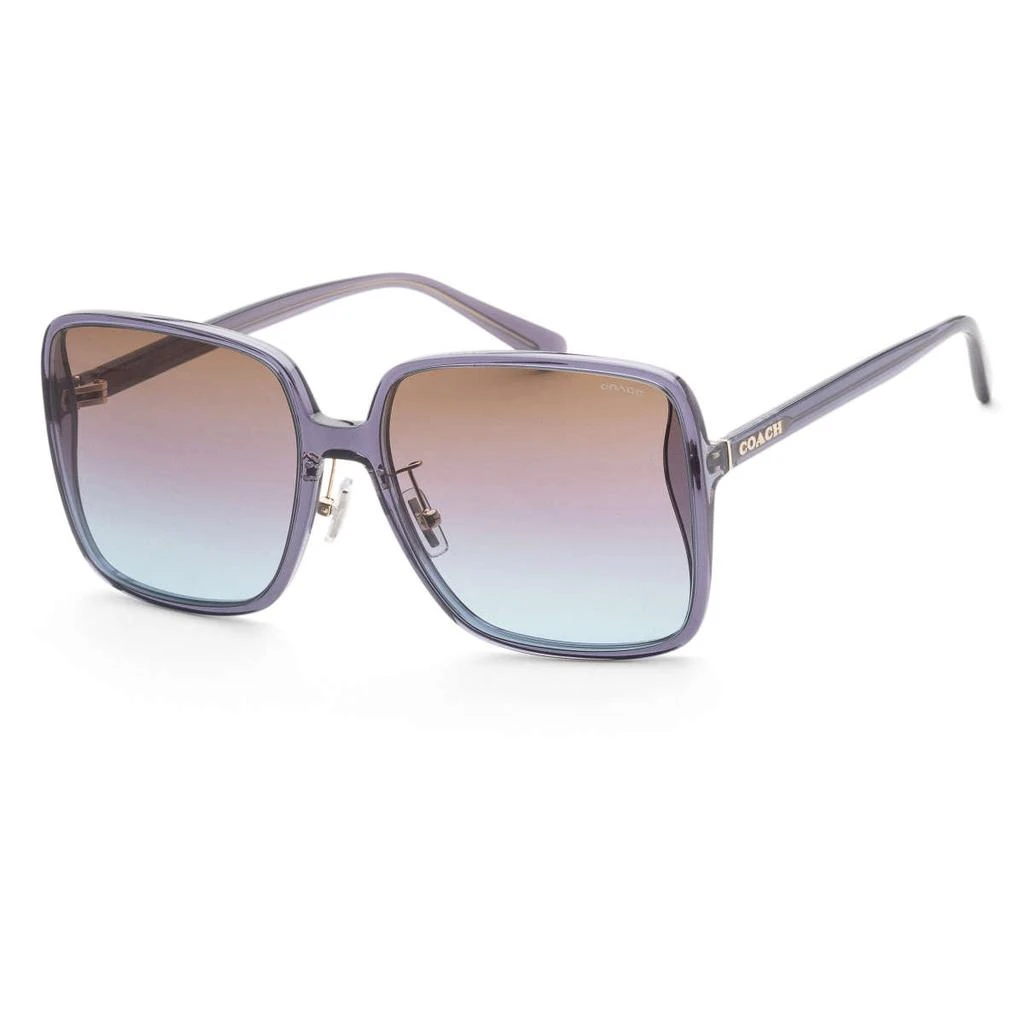 商品Coach|Coach Women's Purple Square Sunglasses,价格¥418,第1张图片