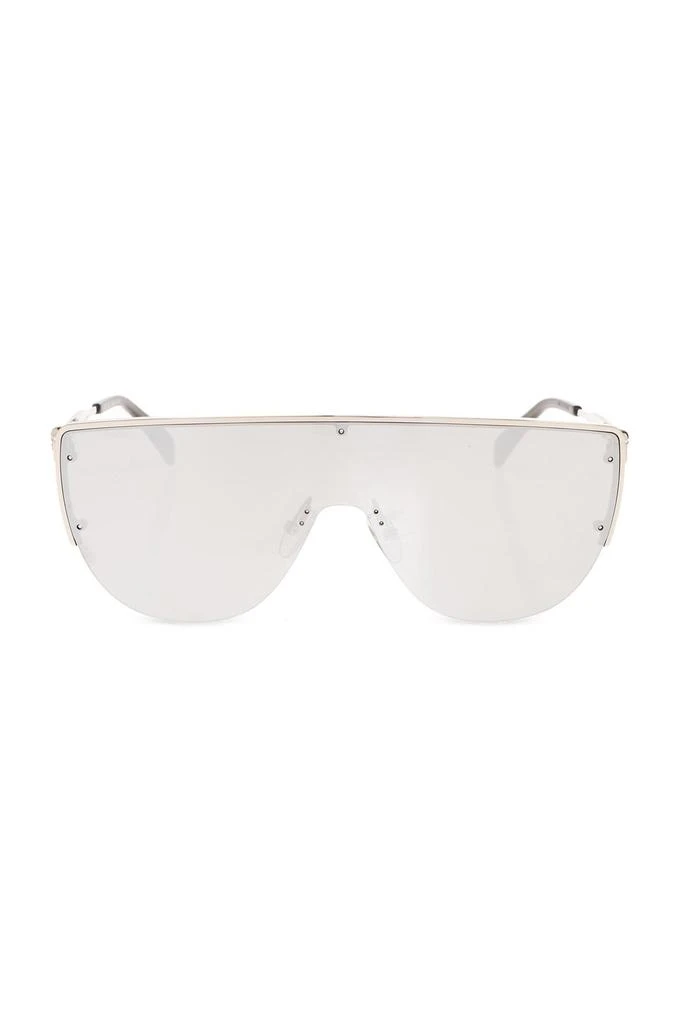 商品Alexander McQueen|Alexander McQueen Eyewear Skull Detailed Sunglasses,价格¥1940,第1张图片