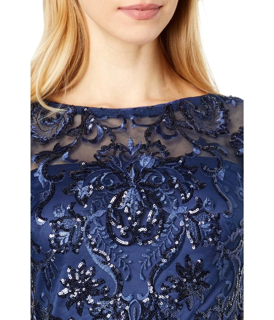商品Vince Camuto|Sequin Bodice Gown with Chiffon Skirt,价格¥1902,第3张图片详细描述