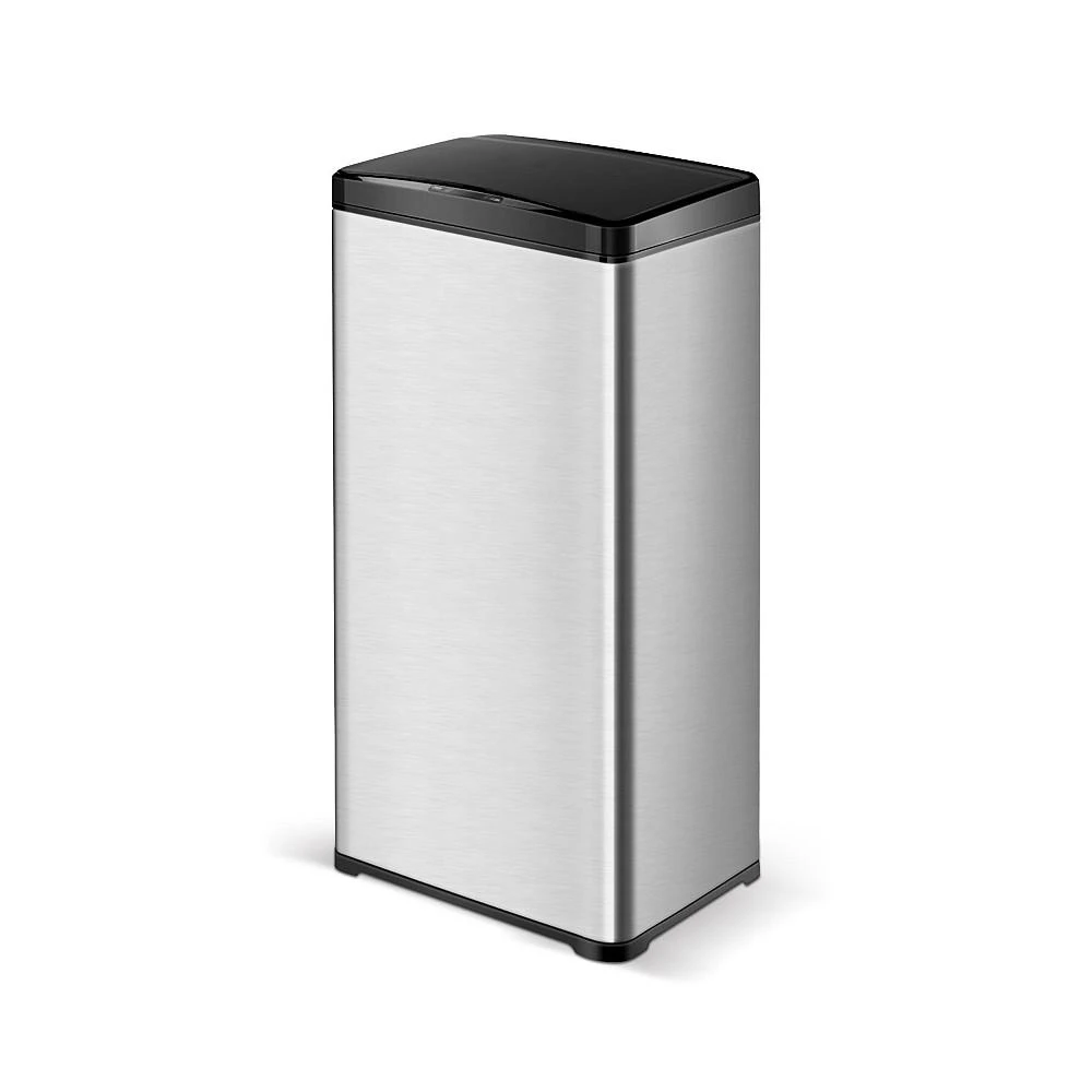 商品Mega Casa|10.6 Gal./40 Liter Rectangular Motion Sensor Trash Can for Kitchen,价格¥638,第1张图片