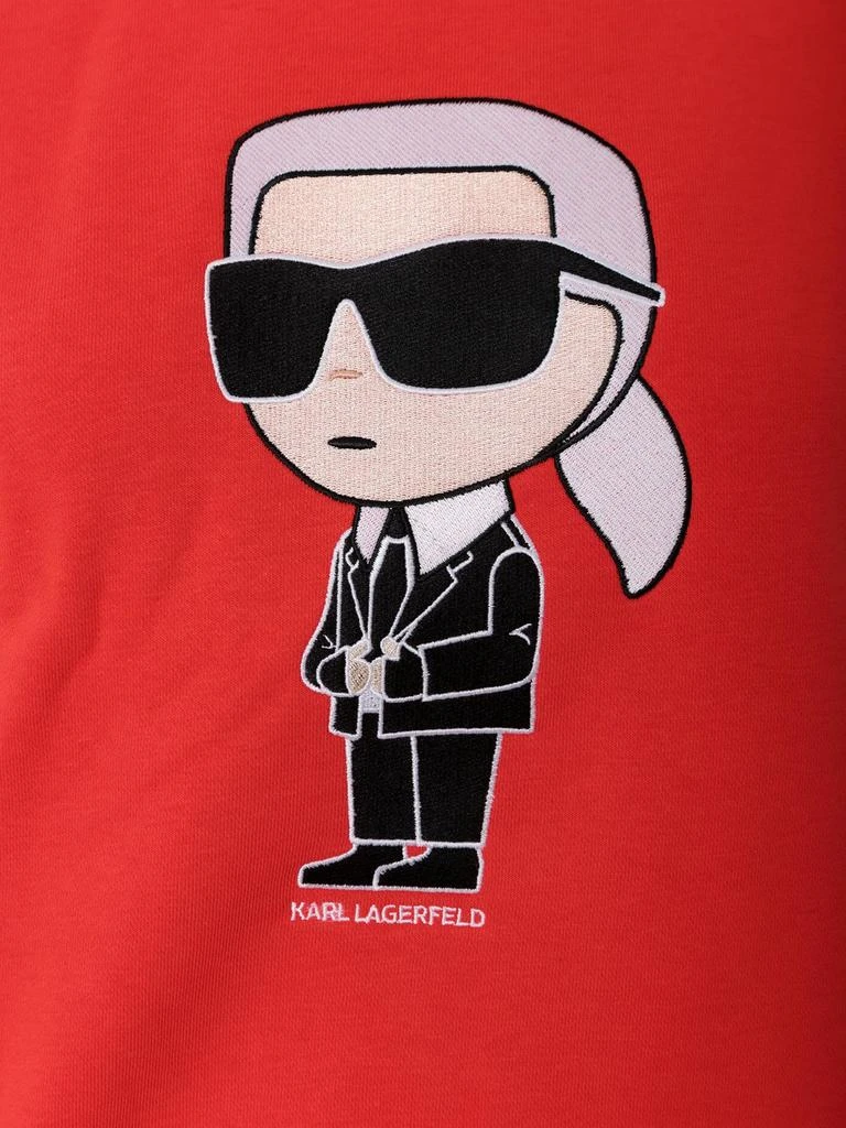 商品Karl Lagerfeld Paris|Karl Lagerfeld Ikonik 2.0 Crewneck Sweatshirt,价格¥902,第3张图片详细描述