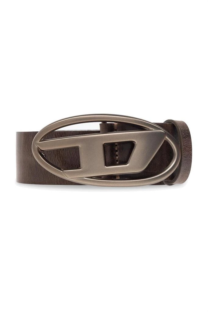 商品Diesel|Diesel Oval D Logo B-1Dr Belt,价格¥1080,第1张图片