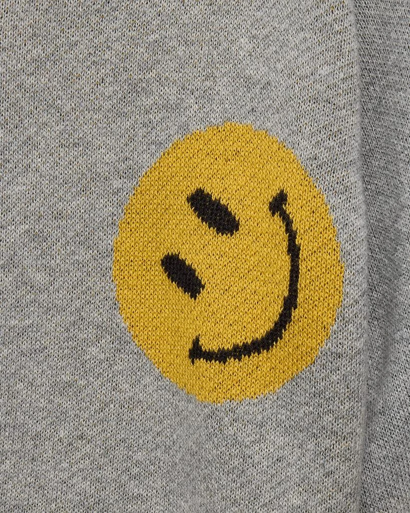 商品Flowers by Zoe|Girl's Happy Face Intarsia Sweater, Size 4-6,价格¥227,第3张图片详细描述