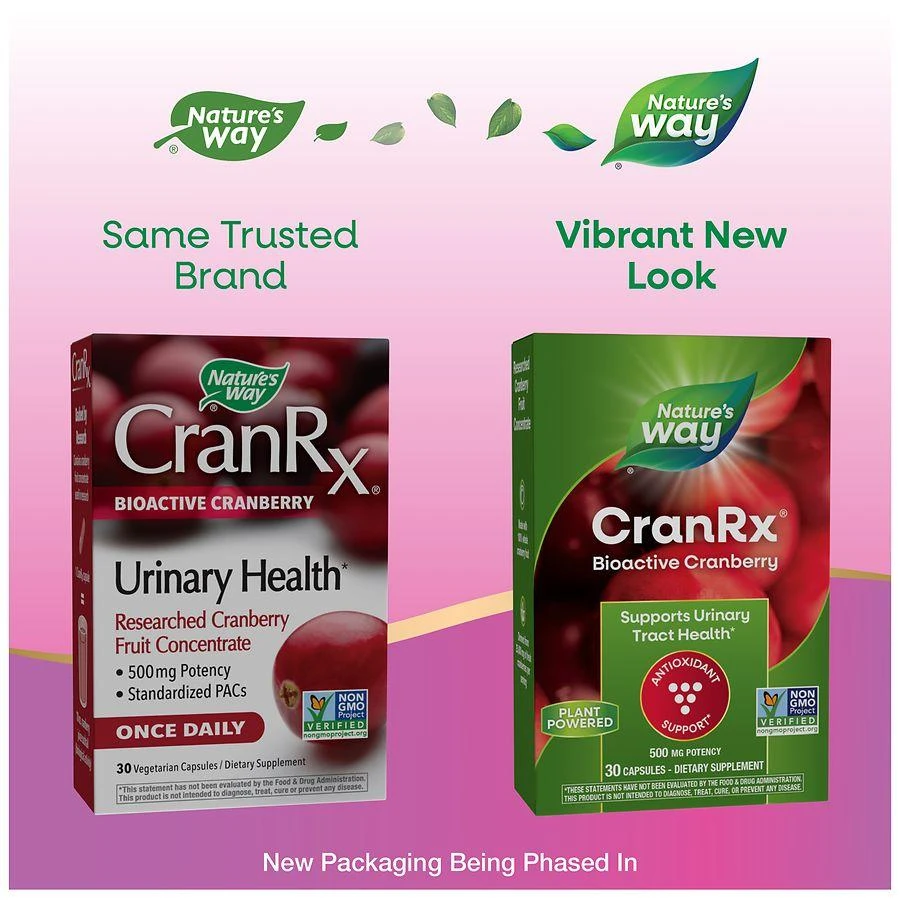 商品Nature's Way|CranRx Bioactive Cranberry Capsules,价格¥143,第3张图片详细描述