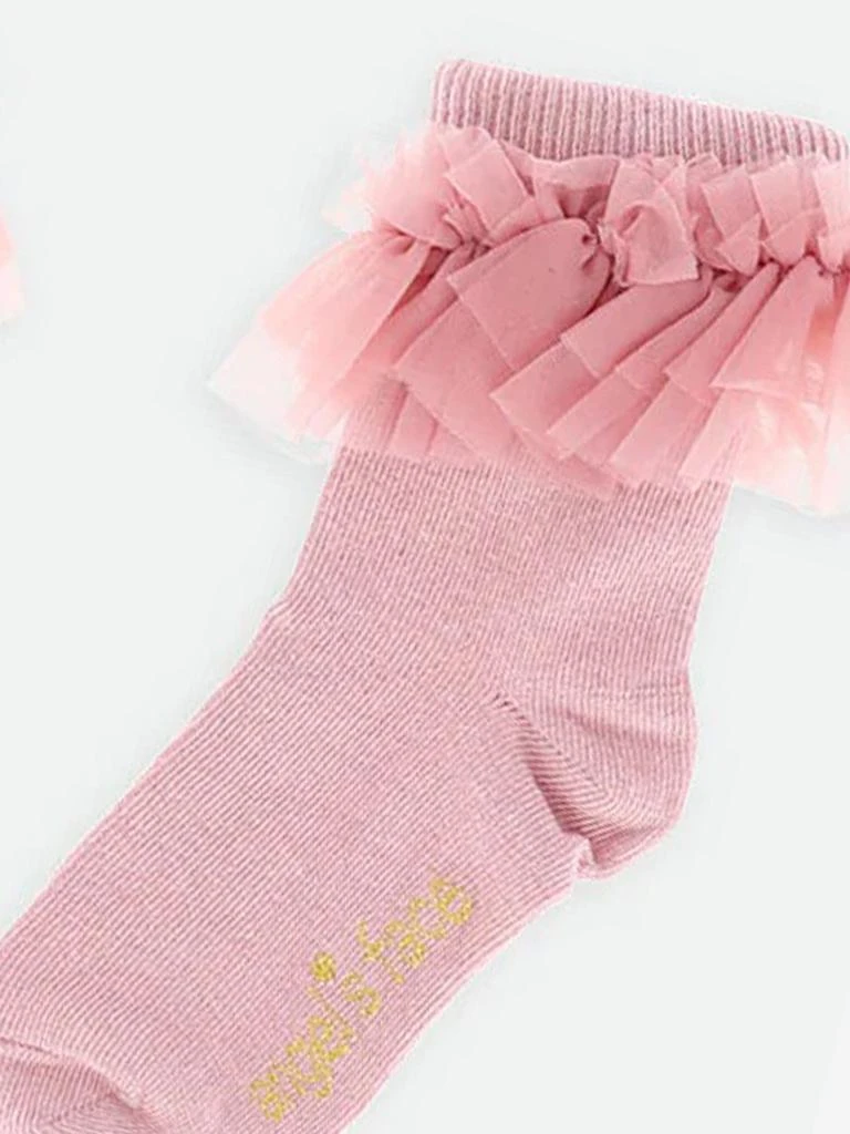 商品Angels Face|Angels Face Girls Frilly Socks in Pink,价格¥50,第3张图片详细描述