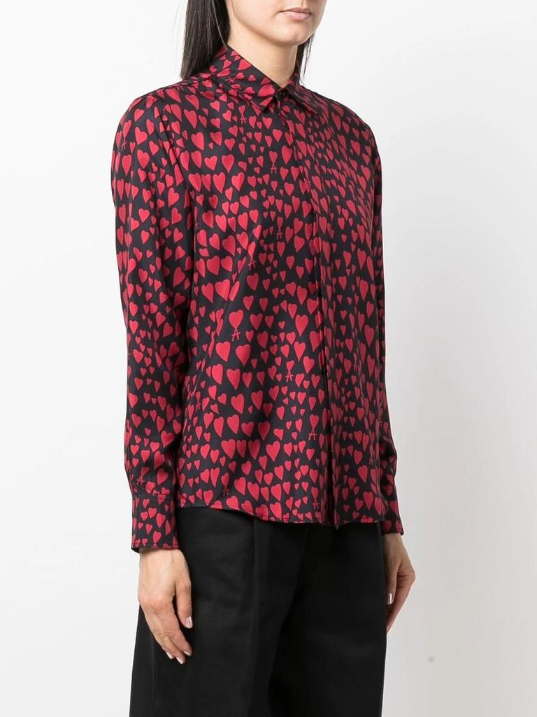 商品AMI|AMI PARIS - Printed Silk Shirt,价格¥2751,第2张图片详细描述