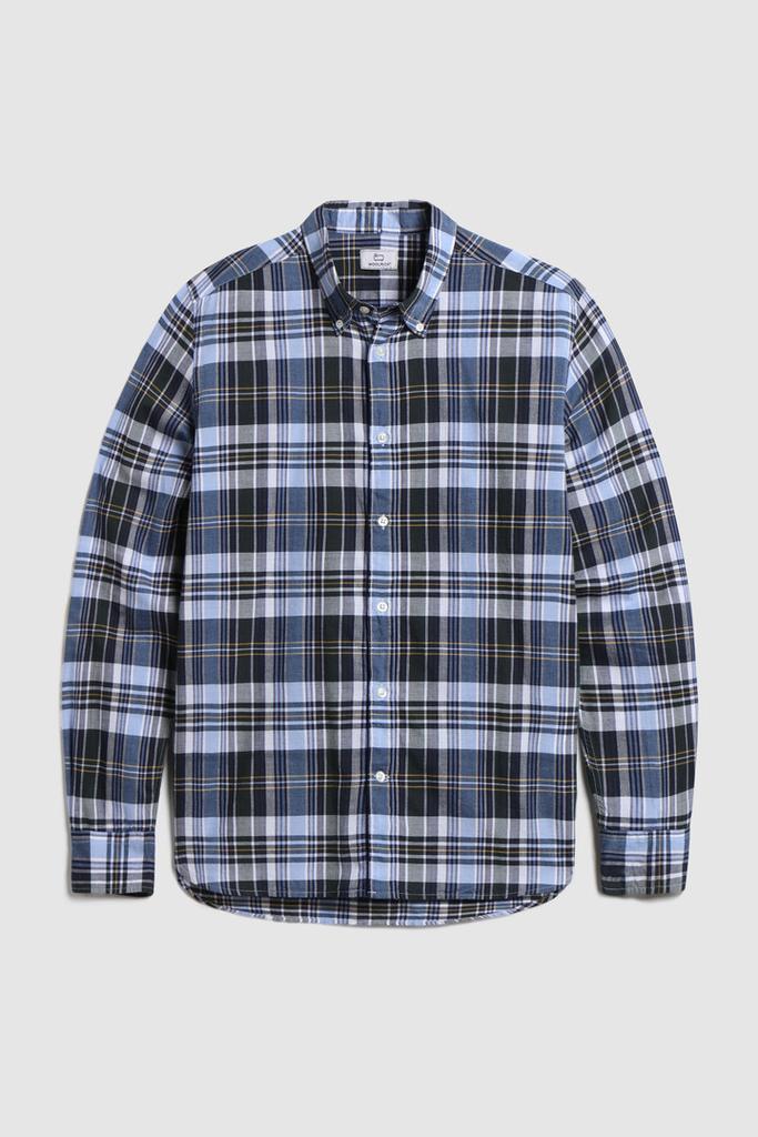 商品Woolrich|Madras Button-Down Shirt in Cotton Poplin,价格¥597,第6张图片详细描述
