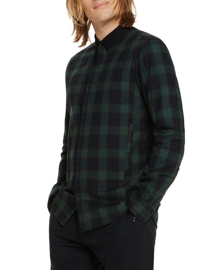 商品Scotch & Soda|Plaid Contrast Long Sleeve Button-Down Shirt,价格¥701,第3张图片详细描述