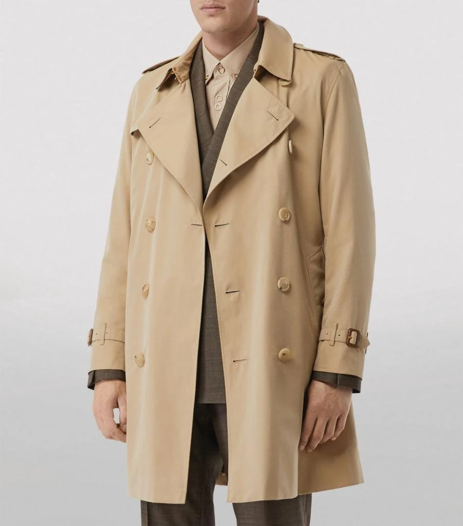 商品Burberry|The Mid-Length Kensington Heritage Trench Coat,价格¥16520,第3张图片详细描述