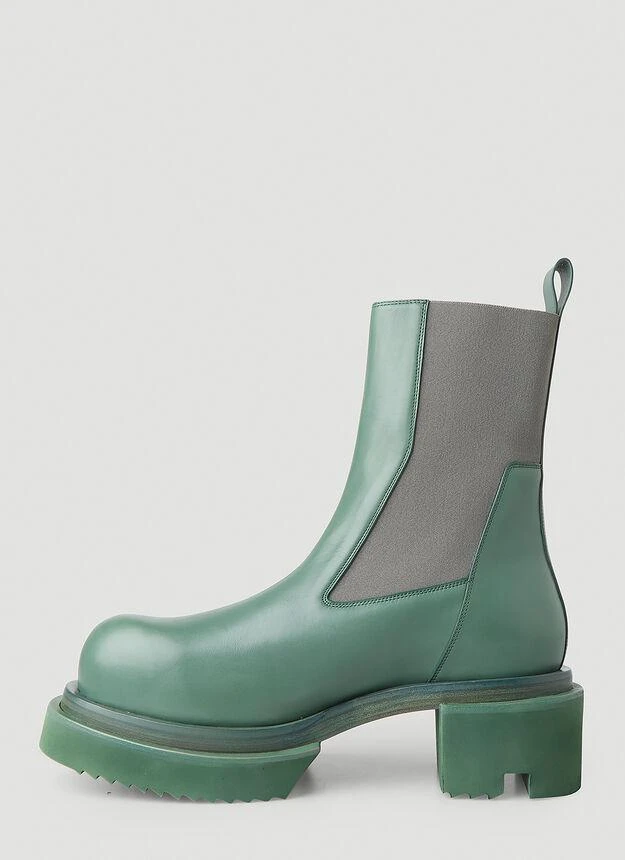 商品Rick Owens|Bogun Beatle Boots in Green,价格¥4848,第3张图片详细描述