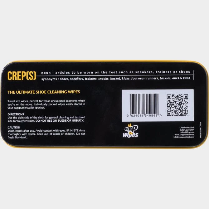 商品Crep|Crep Protect 12-Pack Crep Shoe Cleaning Wipes,价格¥75,第3张图片详细描述