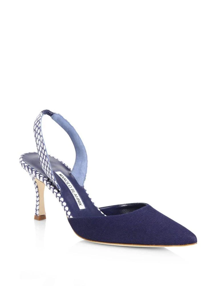 商品Manolo Blahnik|Carolyne D'Orsay Heels,价格¥2200,第1张图片