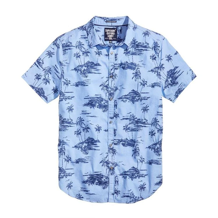 商品Superdry|Men's Ultimate Indigo Aloha Shirt,价格¥232,第1张图片