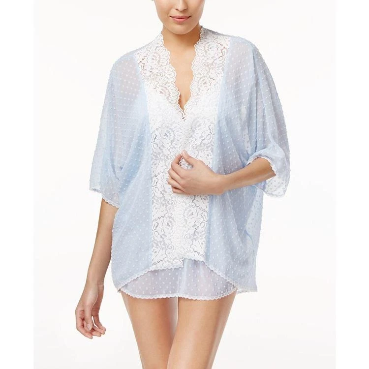 商品Linea Donatella|Chiffon Cocoon Sheer Lace Wrap,价格¥96,第2张图片详细描述