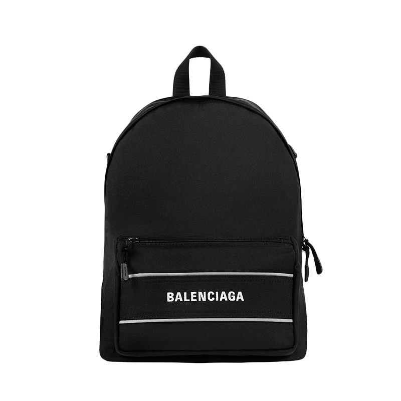 商品Balenciaga|Balenciaga/巴黎世家 新款 男士黑色再生尼龙运动可斜跨双肩包 6381062HFOX1090,价格¥6091,第1张图片