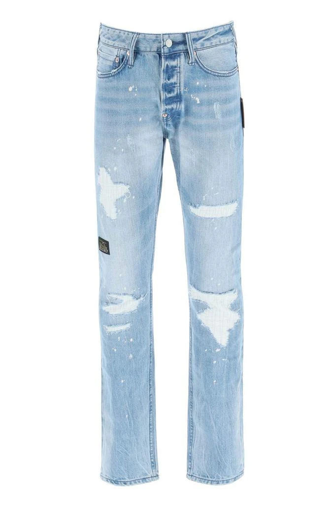 商品Evisu|Evisu x sfera ebbasta graffiti logo jeans,价格¥2064,第1张图片