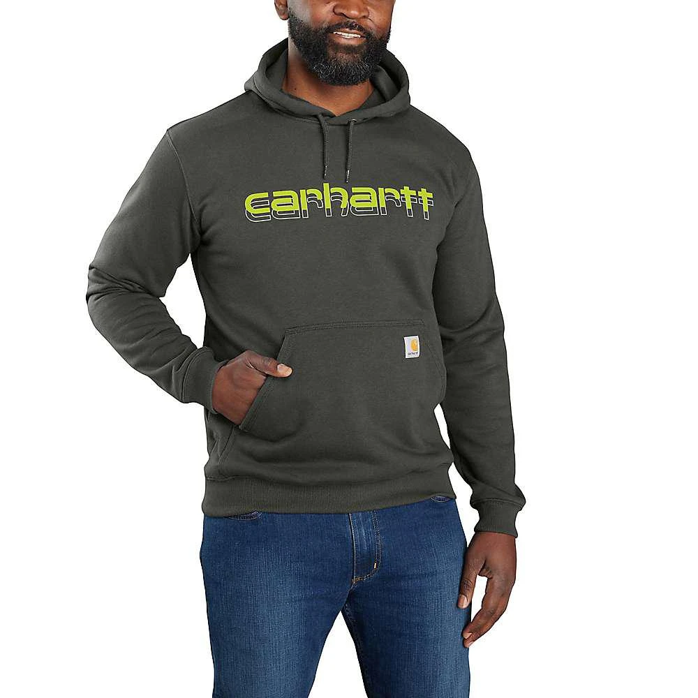 商品Carhartt|Carhartt Men's Rain Defender Loose Fit Midweight Logo Graphic Sweatshirt,价格¥355,第1张图片