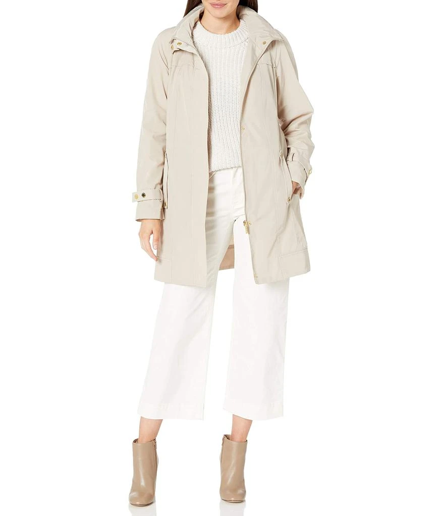 商品Calvin Klein|Women's Long Packable Anorak Jacket,价格¥591,第1张图片