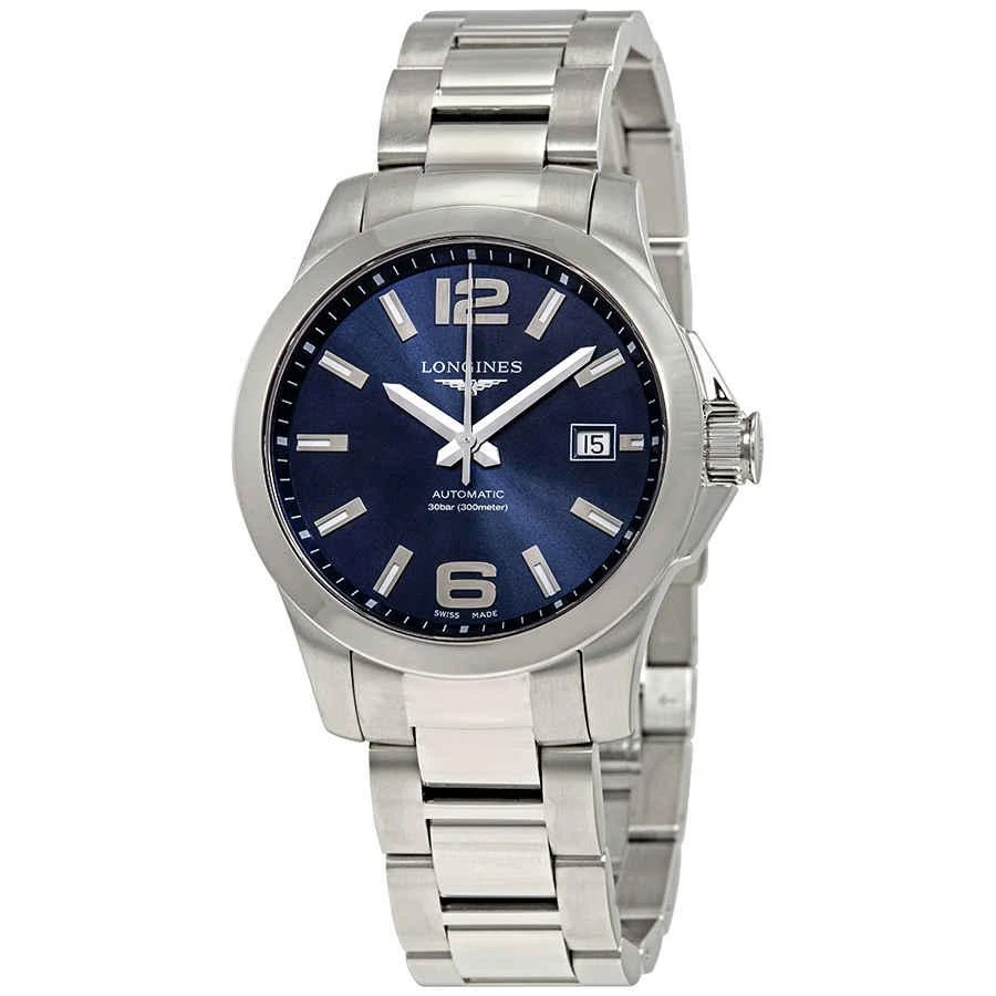 商品Longines|Conquest Automatic Blue Dial Men's 39mm Watch L3.776.4.99.6,价格¥6833,第1张图片