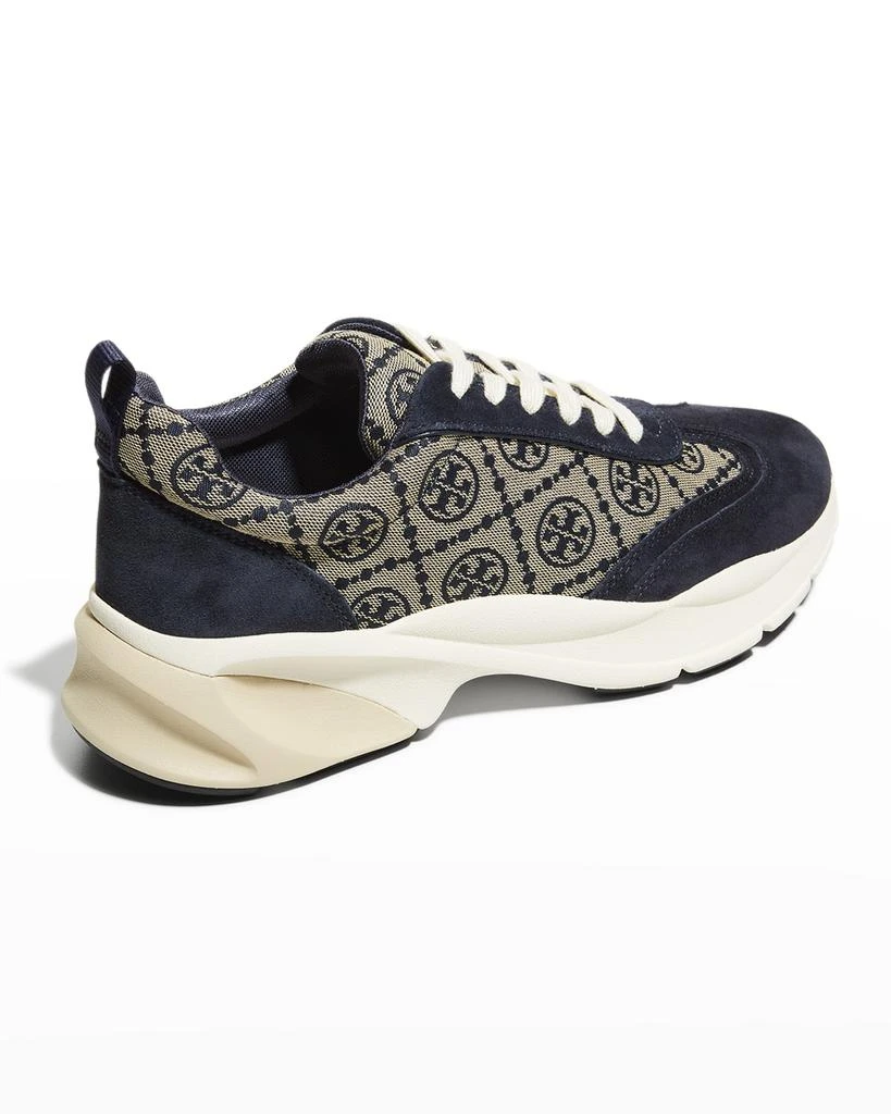 商品Tory Burch|T Monogram Good Luck Trainer Sneakers,价格¥1241,第3张图片详细描述