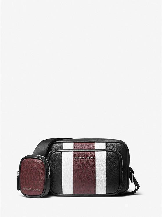 商品Michael Kors|Hudson Leather and Logo Camera Bag with Pouch,价格¥1306,第1张图片