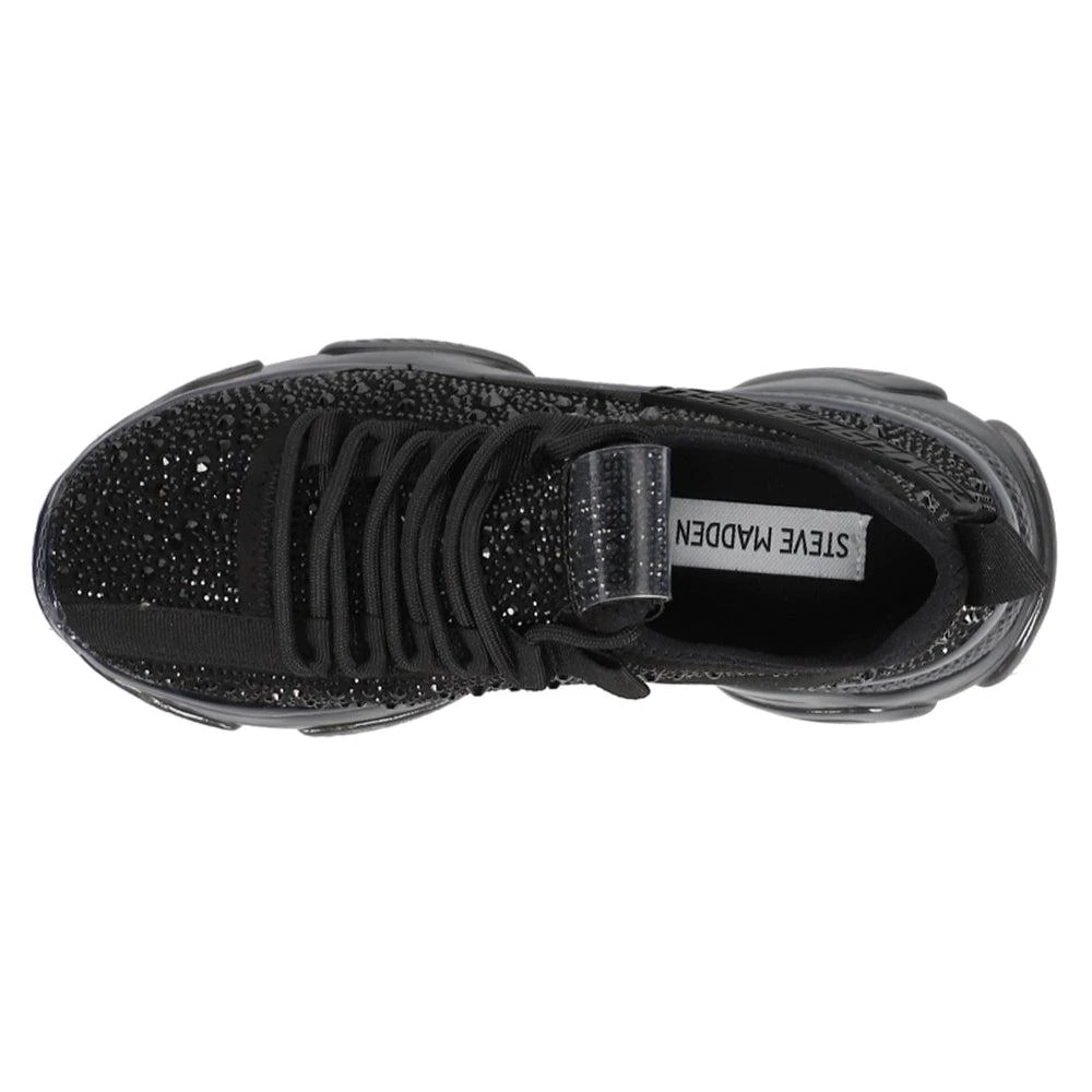 商品Steve Madden|Maxima Rhinestone Embossed Lace Up Sneakers,价格¥383,第4张图片详细描述