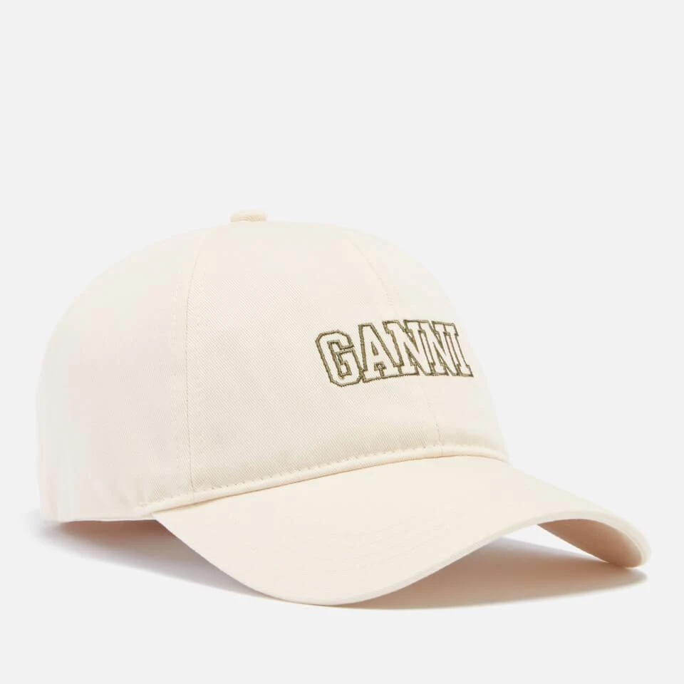 商品Ganni|Ganni Software Logo-Embroidered Organic Cotton Baseball Cap,价格¥315,第2张图片详细描述