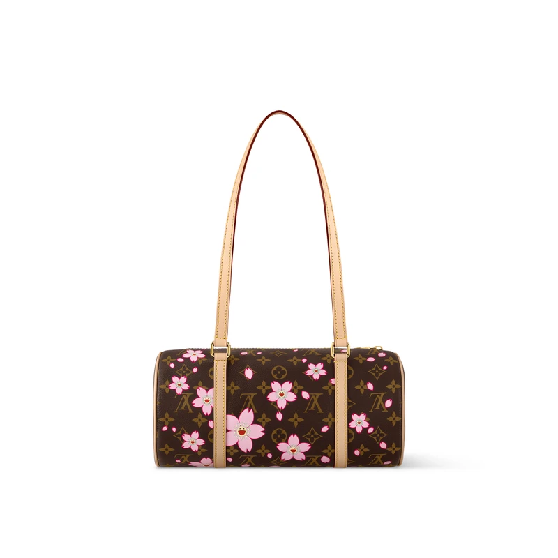 LV/路易威登 女士棕色老花帆布手提包 商品